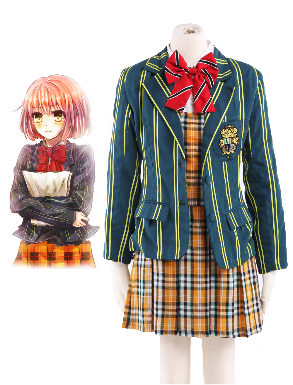 Uta no Prince-sama Nanami Haruka Saotome Academy Girl's School Uniofrm Cosplay Costume